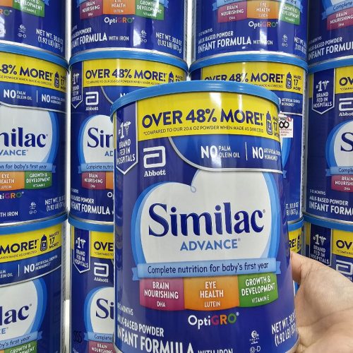 Sữa Similac cho bé từ 0 đến 12 tháng tuổi Similac Advance Infant Formula with Iron 873g