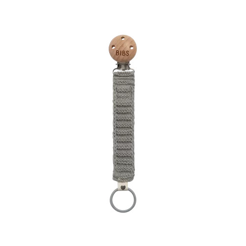 Dây đeo ty ngậm BIBS Pacifier Clip Knitted, Cloud