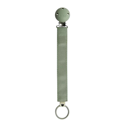 Dây đeo ty ngậm BIBS Pacifier Clip Ribbon, Sage