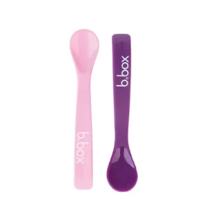 Muỗng cho bé tập ăn dặm Bbox – Bộ đôi hồng tím