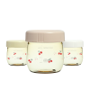 Bộ 3 bình đựng thức ăn Grosmimi PPSU Cherrish 250ml