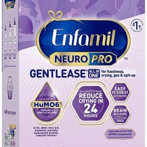 Sữa Enfamil Neuro Pro Gentlease tím 0 –12 tháng, hộp giấy 862g