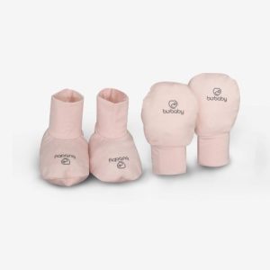 BUBABY- Set bao tay bao chân- Hồng