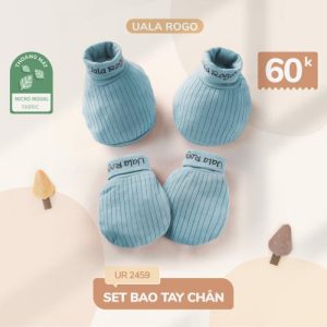 Uala Rogo-Set bao tay chân- Xanh biển