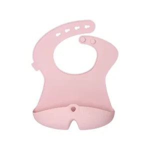 Yếm ăn dặm silicone cho bé Bbox – blush
