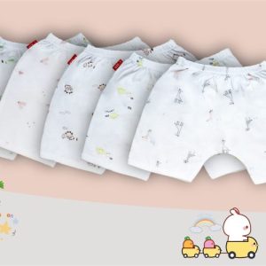 Quần ngắn họa tiết ( Size 3) – CÚN CON