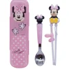 Set muỗng Đũa tập ăn cartoon 3D Disney hình Minnie