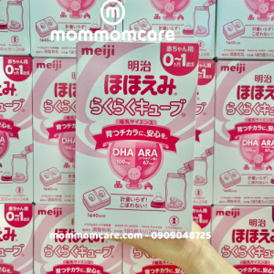 Sữa Meiji Thanh 0-1 tuổi nội địa Nhật – Hộp 24 thanh