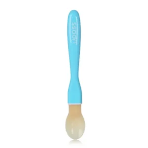 Thìa báo nóng silicone cán dài (xanh)