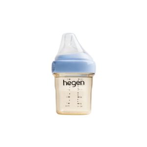 Bình sữa Hegen PPSU 150ml núm ti size S từ 1 – 3 tháng, Blue