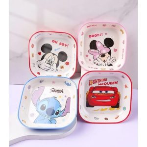 Đĩa Melamine vuông  Mickey