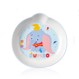 Đĩa Melamine có miệng rót Voi bay Dumbo