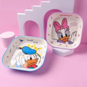 Đĩa Melamine vuông  Donald