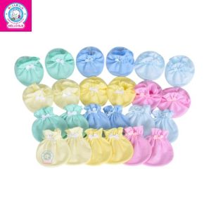 Bao tay chân màu SS0213 Hello Baby Freesize