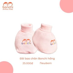 Đôi bao chân Bonchi hồng