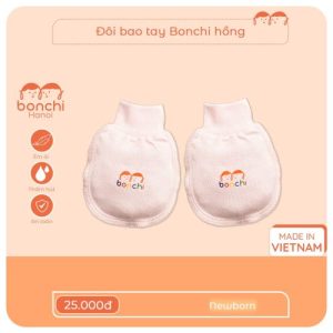 Đôi bao tay Bonchi hồng