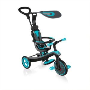 Xe đạp 3 bánh Globber Explorer Trike 4 in 1 từ 10 tháng tuổi, Teal