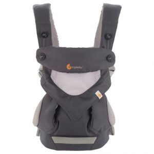 Địu cho bé Ergobaby 360 Cool Air Mesh – Carbon Grey