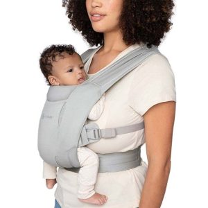 Địu sơ sinh Ergobaby Embrace, Soft Grey