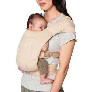 Địu sơ sinh Ergobaby Soft Air Mesh, Cream