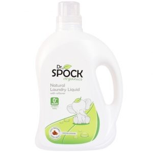 Dr. Spock Organics- Nước giặt xả- thiên nhiên 800ml cho bé từ 0M