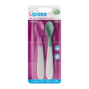 Thìa An Toàn Nhiệt Cho Bé (2 chiếc) Upass