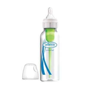 Bình sữa Dr.Brown’s Thủy tinh cổ thường Option Plus