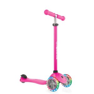 Xe Scooter 3 bánh Globber Primo từ 3-7 tuổi, Neon Pink