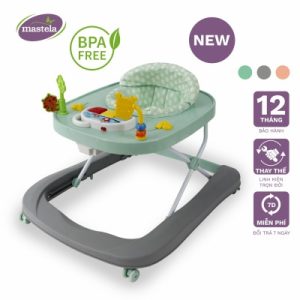 Xe tập đi – tập đứng 3 giai đoạn Mastela – Màu xanh lá