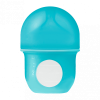 Bình sữa silicone Boon NURSH 118ml, 0 đến 3 tháng, Blue
