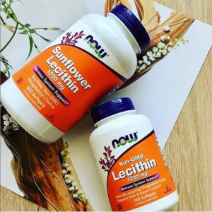 Vitamin & Thực Phẩm Chức Năng Viên uống giảm điều trị tắc tia sữa Now Sunflower Lecithin 100 viên của Mỹ