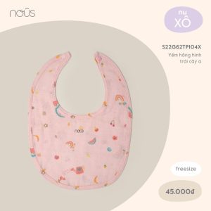 Yếm hồng Nous hình trái cây FS