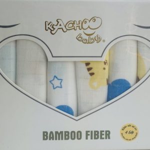 Khăn sữa sợi tre 4 lớp – Hộp giấy 30x30cm