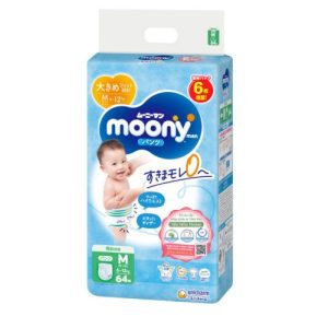 Bỉm – Tã quần Moony man M 64 miếng ( 6~12kg)