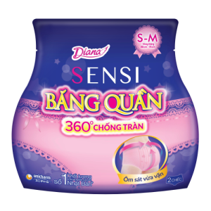 Diana Sensi băng quần chống tràn S-M, bịch 2 chiếc