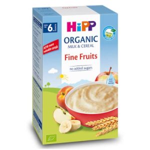 Bột ăn dặm HiPP Bắp, Hoa quả