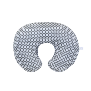 Gối cho bé bú Boppy Charcoal Geo Circles