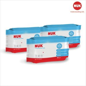 Khăn ướt diệt khuẩn NUK không chứa cồn