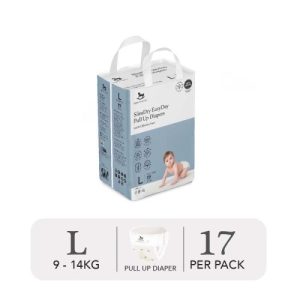 Bỉm tã quần ngày Applecrumby Slimdry Easyday Mini Pull Ups size L – 17 miếng (9 – 14kg)