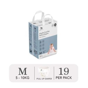 Bỉm tã quần ngày Applecrumby Slimdry Easyday Mini Pull Ups size M – 19 miếng (5 – 10kg)