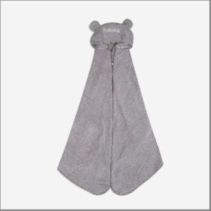 BUBABY- Khăn choàng tắm chui đầu-Xanh đậm