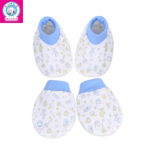 Bao tay chân bo bông SS0099 Hello Baby Freesize