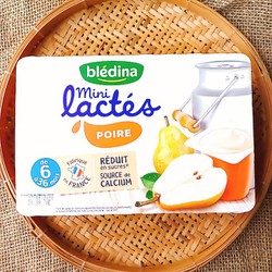 Sữa chua Bledina Mini Lactes vị Lê