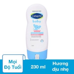 SỮA TẮM DƯỠNG ẪM DỊU LÀNH CHO BÉ CETAPHIL BABY MOISTURIZING BATH & WASH