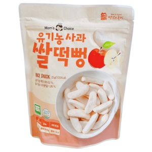 Bánh gạo hữu cơ thanh dẹt vị táo Mom – choice