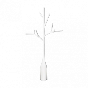 Bộ cây úp bình sữa, núm ti Boon TWIG, màu White