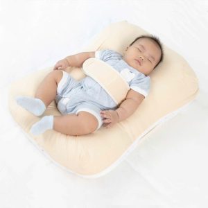 Đệm chống trào ngược cỡ lớn Mongsure Baby Lounger, Butter