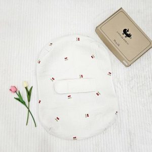 Drap đệm chống trào ngược cỡ lớn Mongsure Baby Lounger, thêu Cherry