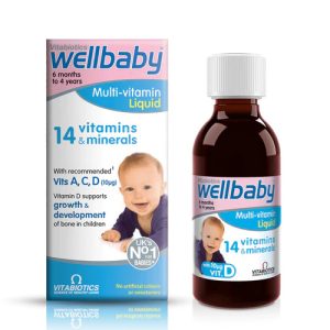 Vitamin tổng hợp cho bé Wellbaby Multi – của Anh 6 tháng -4 tuổi