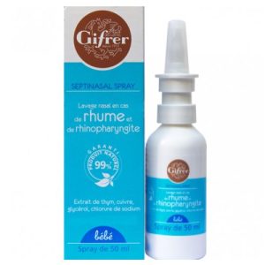 Xịt muối kháng viêm Gifrer Septinasal Spray 50ml của Pháp